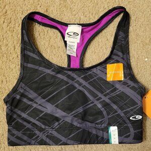 BNWT Black and Pink Champion Women’s Reversible Sports Bra (size Medium)
